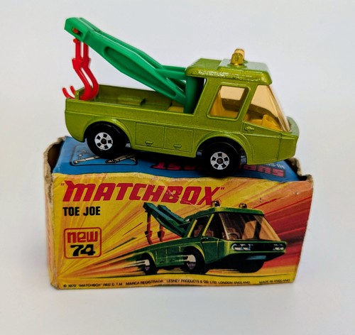Vintage 1972 matchbox - vintage, super