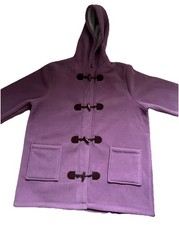 Purple Fleece Jacket Cardigan