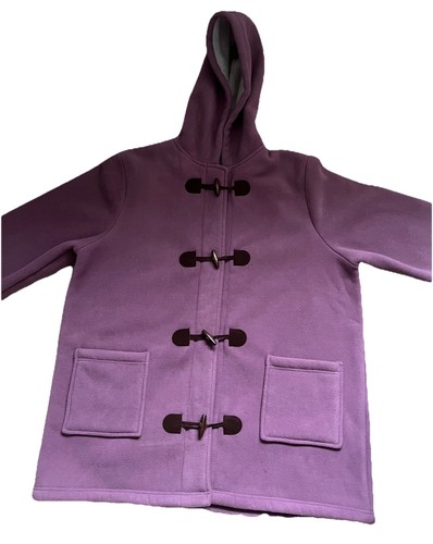 Purple fleece jacket cardigan - purple,