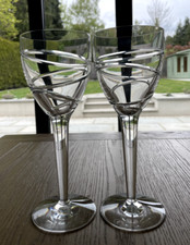 Pair stuart crystal jasper - pair, of