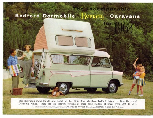 Bedford dormobile romany - bedford, ca