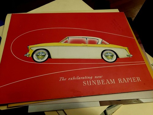 1956 sunbeam rapier - sunbeam,