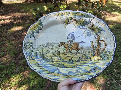 Vtg majolica spanish talavera - vtg,