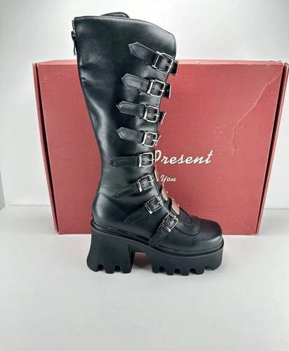 Women punk goth - goth, platform