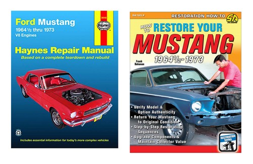 Ford mustang repair - v8, manual