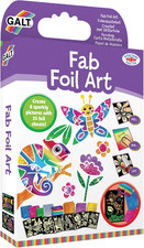 Galt Toys, Fab Foil Art, Craft Kit for Kids, Ages 6 Years Plus