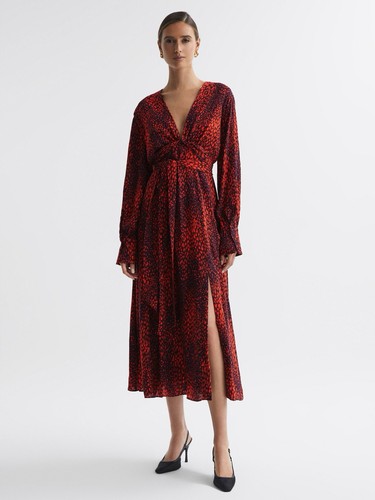 Animal print blouson - print,