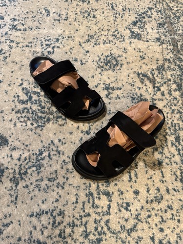 Hermes chypre sandals black - chypre,