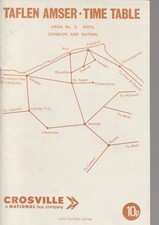 CROSVILLE BUS TIMETABLE BOOK