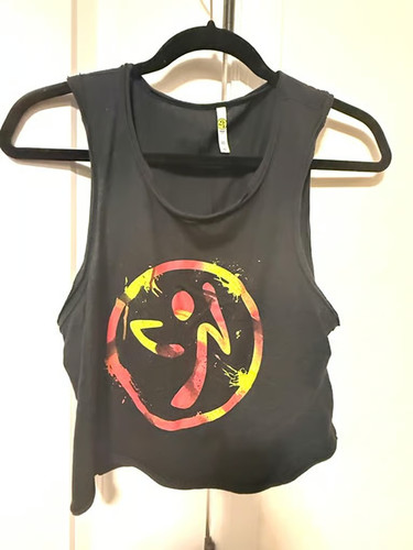 Zumba workout crop - top, xs