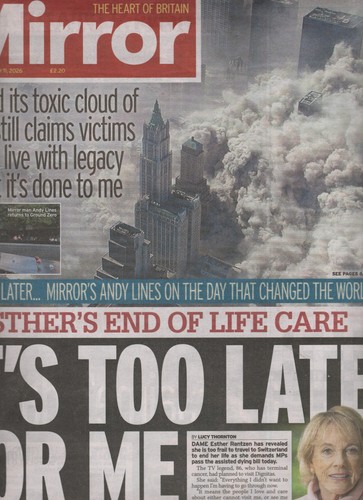 Daily mirror newspaper - mirror,