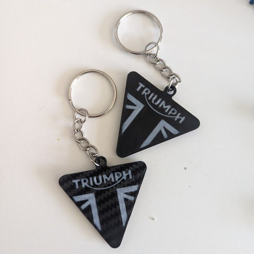Triumph motorcycle keychain - triumph,