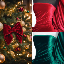 Velvet/Velour Stretch Spandex