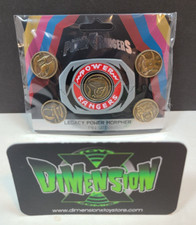 MIGHTY MORPHIN POWER RANGERS LEGACY POWER MORPHER PIN SET OF 6