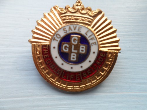 Old the girls brigade enamel - ,