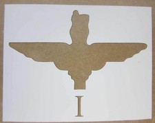 British Parachute Regiment Helmet Stencil - Airborne Forces Wings 1 2 3 4 8 PARA