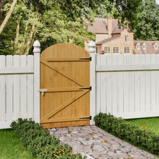 Decorative Wooden Garden Gate