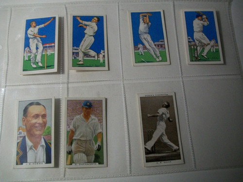Cricket cigarette cards - x,