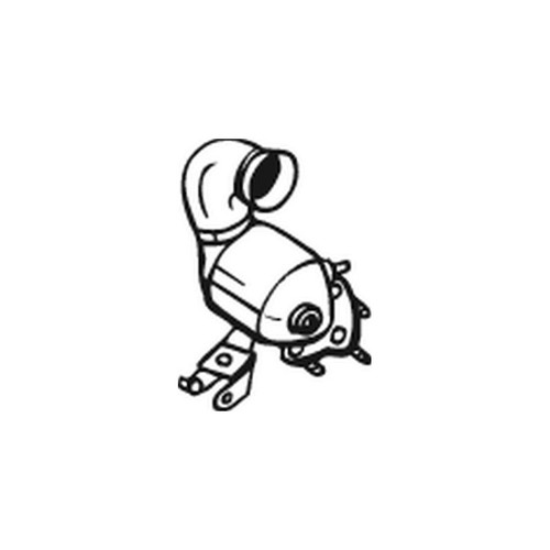 Bosal catalytic converter - catalytic,