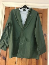 Mens Green Waterproof Rain