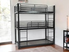 Kids Single Metal Bunk Bed