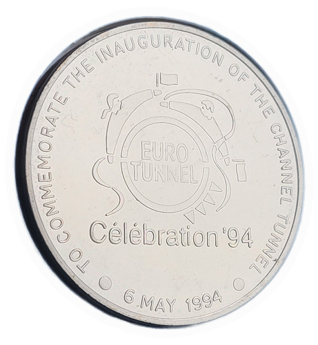 Royal mint euro tunnel - -,