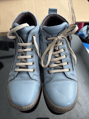 Ladies loretta blue - loretta, leather