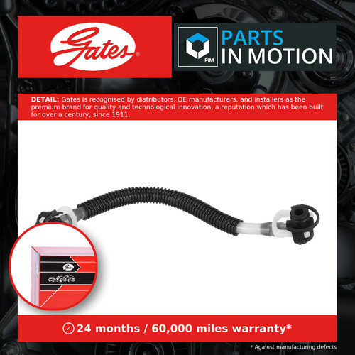 Moulded fuel hose pipe fits - fuel,