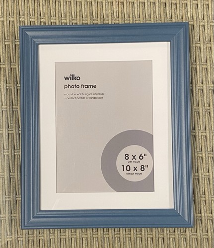 Wilko photo frame vintage - vintage, blue