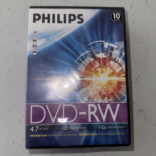 New philips blank dvd - x, dvd-rw