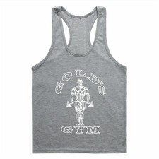 Golds Gym Vest Mens Muscle Joe