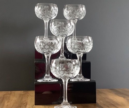 Vintage set lead crystal - vintage,