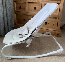 Baby Bouncer Musical Chair Grey Rocking Seat Vibrating Cradle & Wrap Kinderkraft