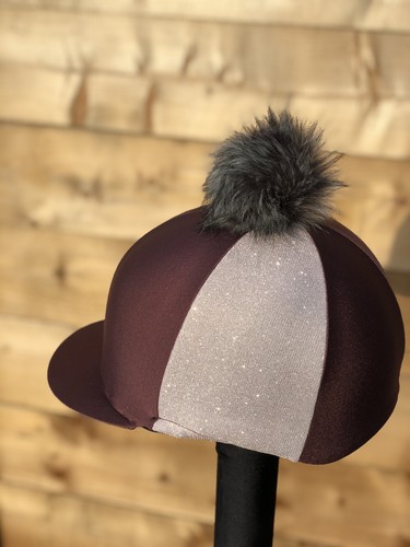 Horse riding hat cover silks - cover,