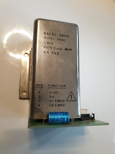 Racal dana 9466 frequency - 9466,