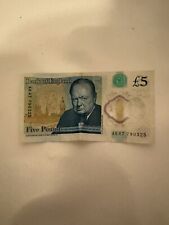 AK47 £5 Note Genuine Banknote