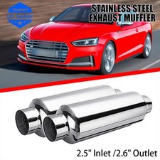2X Universal Exhaust Silencer