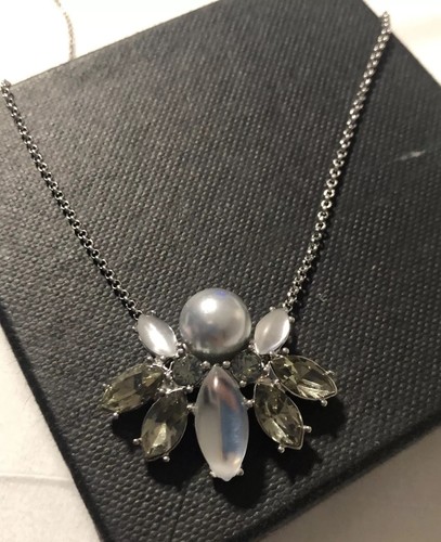 Monet necklace silver - monet,