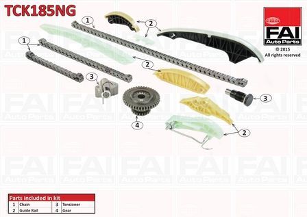 Genuine fai timing chain - genuine, kit