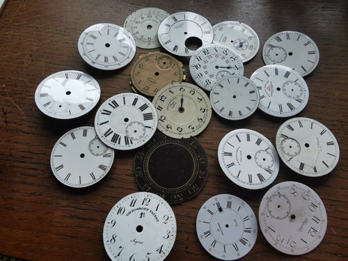 Pocket watch dials mostly - pocket,