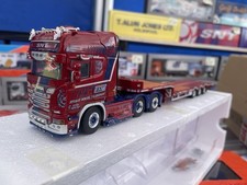 Wsi Stuart Nicol Transport Scania with Lowloader Trailer Limited Edition Boxed