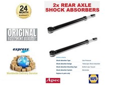 2x Rear Axle SHOCK ABSORBERS