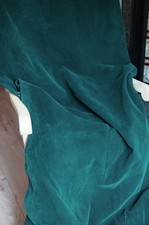 Pair Green Extra Long Velvet