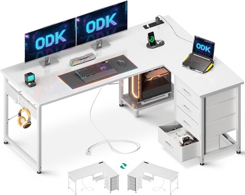 Odk corner desk with - odk,