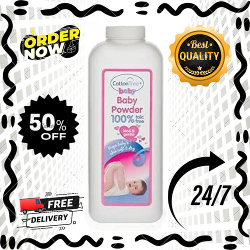 Baby powder 100 talc - talc, free