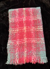 Red Herring Multicoloured TARTAN BOUCLE SCARF