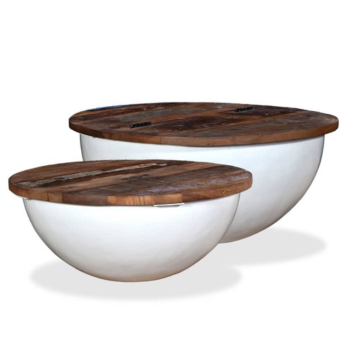 Coffee table bowl shaped with - bowl-shaped,