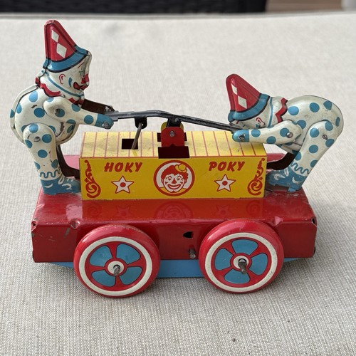 Wyandotte hoky poky clown tin - clown,