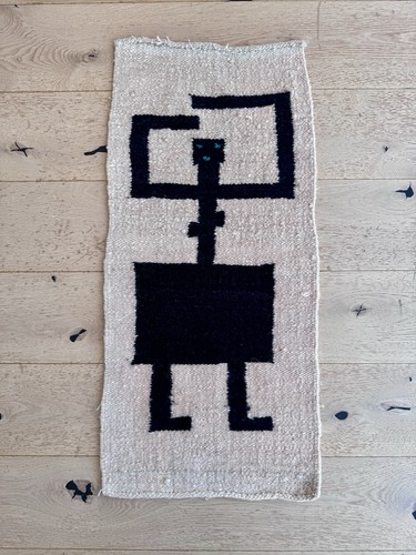 Modernist black white - modernist, rug/