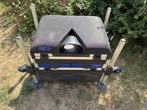 Ultimate fishing seat box - seat,